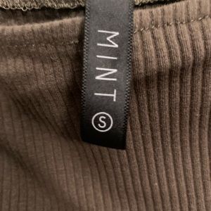 Women’s body suit.  Olive/size medium